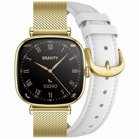 Smartwatch Gravity Złoty Bransoleta + Pasek GT32-2 Gravity