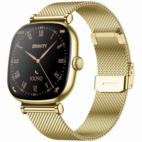 Smartwatch Gravity Złoty Bransoleta + Pasek GT32-2 Gravity