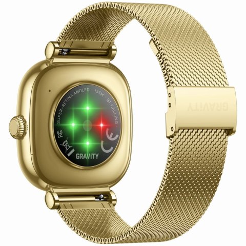 Smartwatch Gravity Złoty Bransoleta + Pasek GT32-2 Gravity