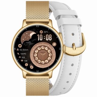 Smartwatch Gravity Złoty Bransoleta + Pasek GT33-2 Gravity