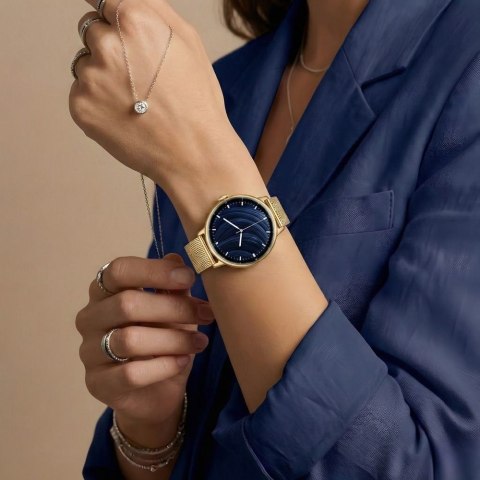 Smartwatch Gravity Złoty Bransoleta + Pasek GT33-2 Gravity