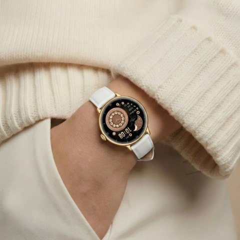 Smartwatch Gravity Złoty Bransoleta + Pasek GT33-2 Gravity