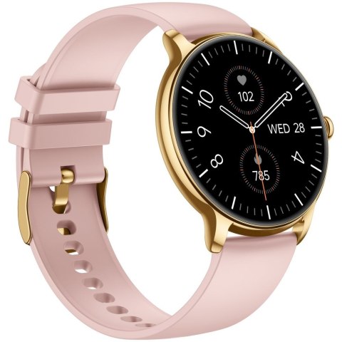 Smartwatch Gravity Złoty Pasek + Bransoleta GT31-1 Gravity