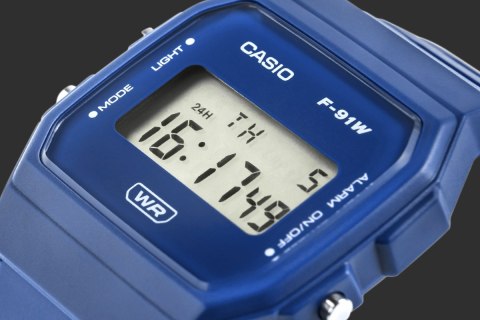 Zegarek CASIO Unisex F-91WB-2A1EF + BOX CASIO