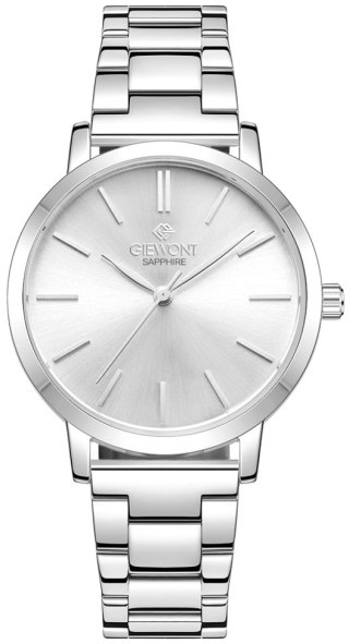 Zegarek Damski Giewont Sapphire Srebrny GW2360-B1 Giewont