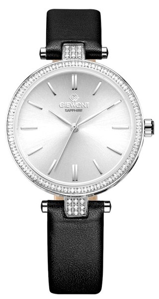 Zegarek Damski Giewont Sapphire Srebrny GW9890-A1 Giewont