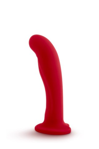 Dildo silikonowe Temptasia Jezebel czerwone z przyssawką 15 cm Blush