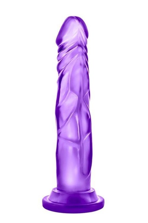 Dildo żelowe Blush B YOURS SWEET N HARD 5 fioletowe z przyssawką Blush