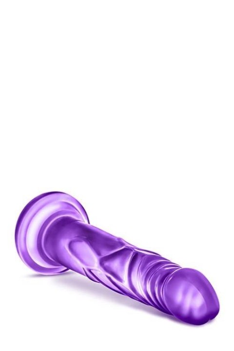 Dildo żelowe Blush B YOURS SWEET N HARD 5 fioletowe z przyssawką Blush