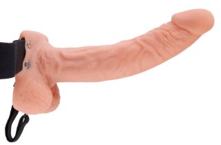 FETISH FANTASY SERIES 9 INCH HOLLOW STRAP-ON WITH BALLS LIGHT Pipedream