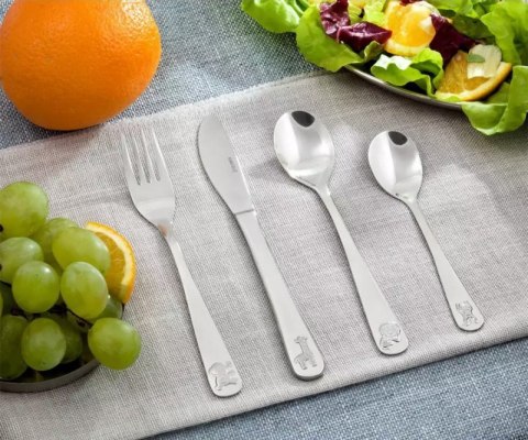 KINGHOFF SZTUĆCE DLA DZIECI 4ELEM. KH-3586 Kinghoff