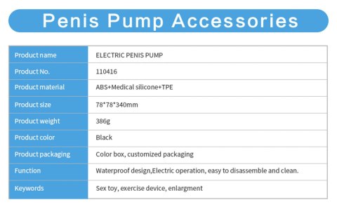 Pompka- PASSION PUMP, PREMIUM RECHARGEABLE AUTOMATIC WATERPROOF PUMP Boys of Toys Sp. z o.o.