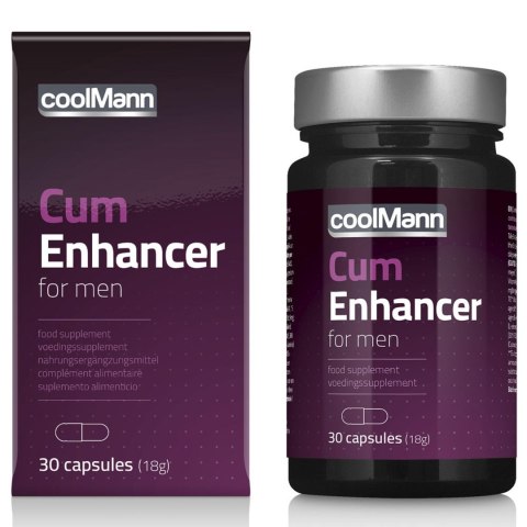 Supl. diety- CoolMann Cum Enhancer (30 caps) Cobeco Pharma Wholesale BV