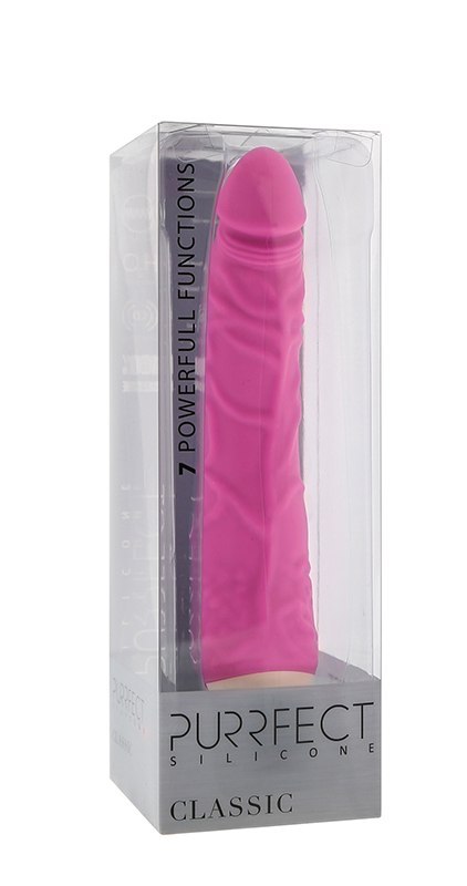 Wibrator realistyczny silikonowy Vibes of Love Classic różowy 18 cm Dream Toys