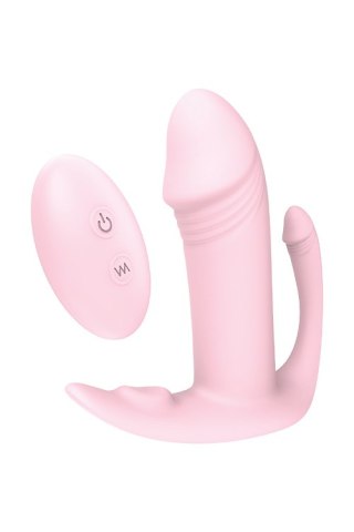 Wibrujący korek analny Vibes of Love z pilotem różowy Dream Toys