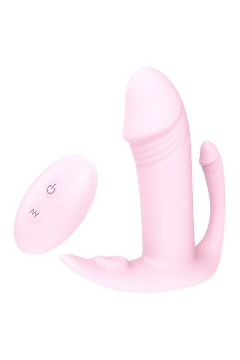 Wibrujący korek analny Vibes of Love z pilotem różowy Dream Toys