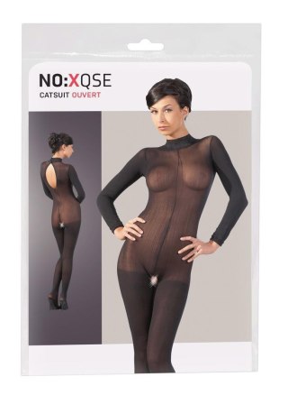 Bodystocking z koronkowym kołnierzem NO:XQSE M/L NO:XQSE
