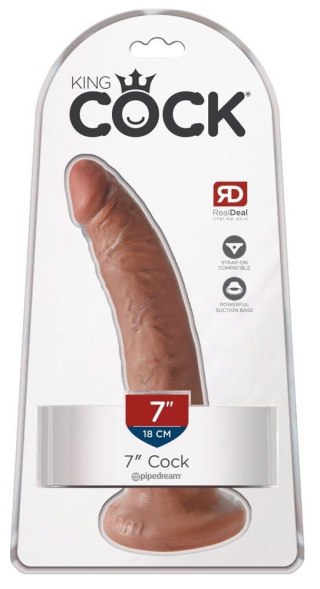 King Cock 7" Cock Tan ORION