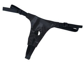 Strap on You2Toys czarny z trzema dildami 15 cm You2Toys