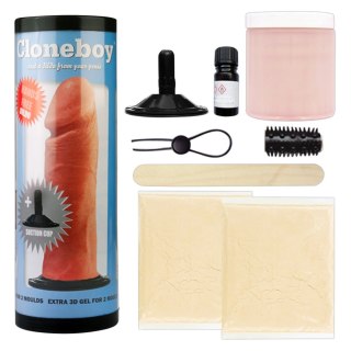 Zestaw do odlewu penisa Cloneboy ssący różowy 20 cm Cloneboy