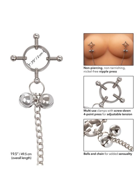 4-Point Nipple Press W Bells Metal SCALA