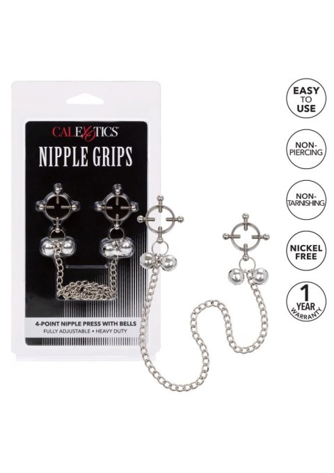 4-Point Nipple Press W Bells Metal SCALA