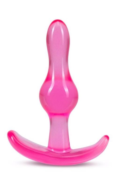 B YOURS CURVY ANAL PLUG PINK TONGA