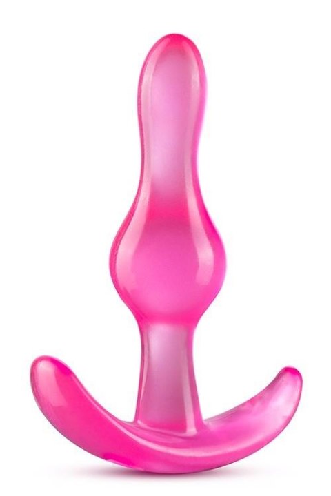 B YOURS CURVY ANAL PLUG PINK TONGA
