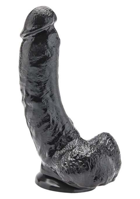 Dildo 8 inch with Balls Black SCALA