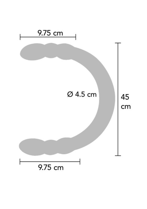 Double Digger 45 cm Dong Purple SCALA