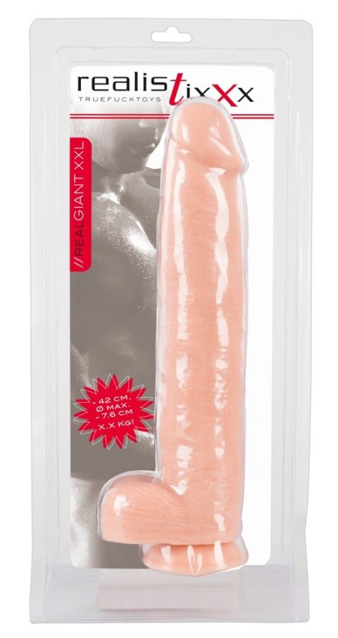 Gigantyczne dildo Realistixxx Giant 3XL 42 cm PVC Realistixxx