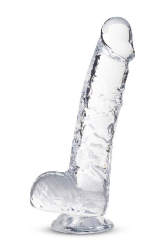 NATURALLY YOURS 6" CRYSTALLINE DILDO DIAMOND TONGA