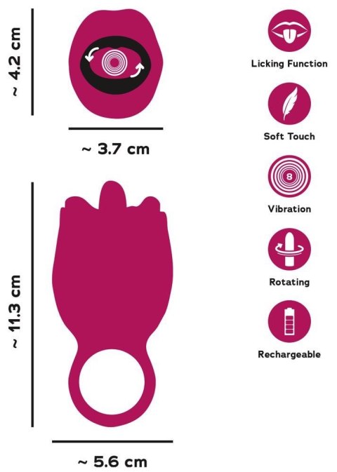 Oral Fun Tongue Vibrator ORION