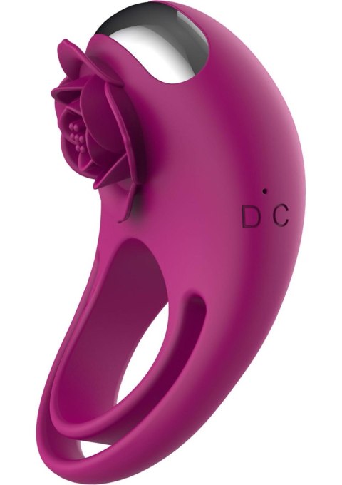 Pierścień wibrujący Put A Ring On It ToyJoy fuksja pilot USB TOYJOY