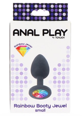 Rainbow Booty Jewel Small Black SCALA