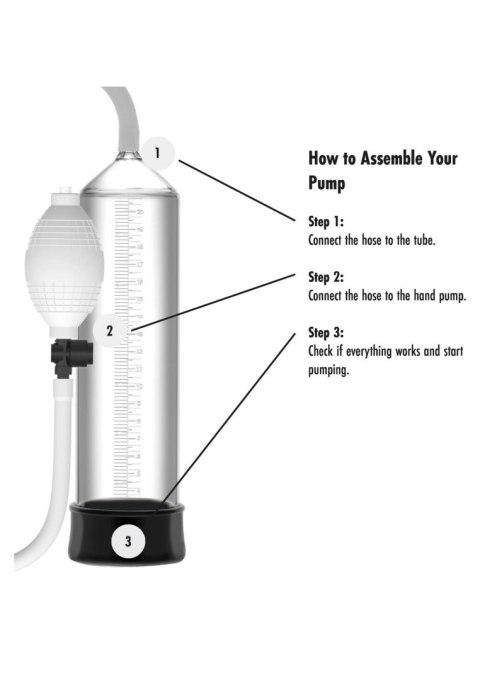 Starter Penis Pump Transparent SCALA