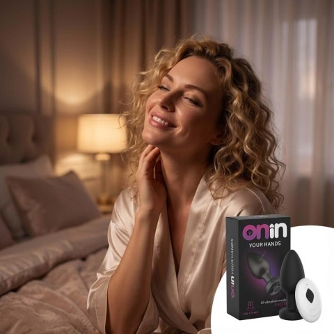 Vibrating butt plug ORION