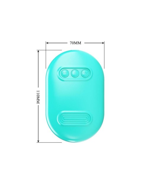 ABS, 3 intensities of electric stimulation, 7 vibration settings, USB rechargeable. Baile - Boys of Toys Sp. z. o.o. (dystrybutor)