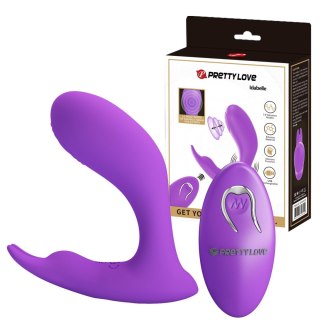 PRETTY LOVE - Idabelle Purple, 12 vibration functions 12 pulse wave settings Wireless remote control Baile - Boys of Toys Sp. z. o.o. (dystrybutor)