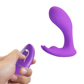 PRETTY LOVE - Idabelle Purple, 12 vibration functions 12 pulse wave settings Wireless remote control Baile - Boys of Toys Sp. z. o.o. (dystrybutor)