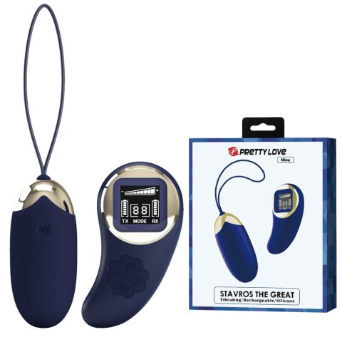 PRETTY LOVE - Mina-10 vibration functions 9 speed levels, Wireless remote control Baile - Boys of Toys Sp. z. o.o. (dystrybutor)