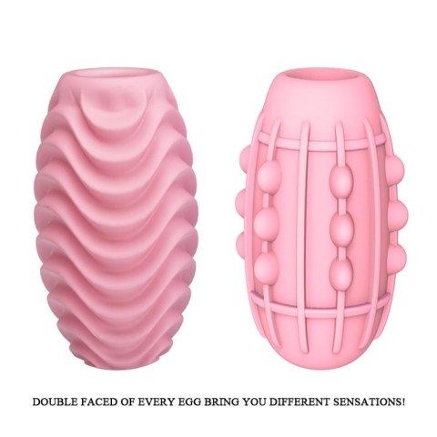 PRETTY LOVE - Passionate Double-Sided Egg pink Baile - Boys of Toys Sp. z. o.o. (dystrybutor)