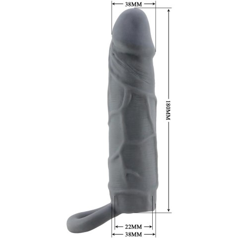 PRETTY LOVE - Realistic Penis Sleeve, TPR Baile - Boys of Toys Sp. z. o.o. (dystrybutor)