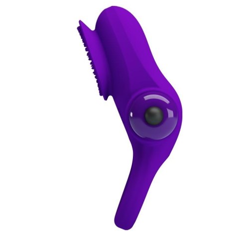 PRETTY LOVE - VIBRANT PENIS RING II Purple Baile - Boys of Toys Sp. z. o.o. (dystrybutor)