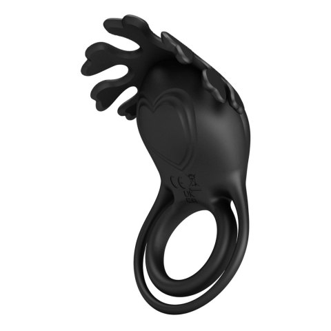 PRETTY LOVE - VIBRANT PENIS RING RUBEN Black, 7 vibration functions Baile - Boys of Toys Sp. z. o.o. (dystrybutor)