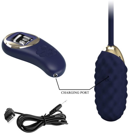 PRETTY LOVE - Vivian Blue, 10 vibration functions 9 speed levels Wireless remote control Baile - Boys of Toys Sp. z. o.o. (dystrybutor)