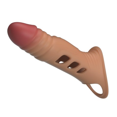 Pretty Love 8.7" Vibrating Penis Sleeve Extender Baile - Boys of Toys Sp. z. o.o. (dystrybutor)