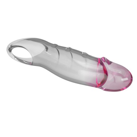 Pretty Love Penis Sleeve - Damell Clear Pink Baile - Boys of Toys Sp. z. o.o. (dystrybutor)