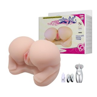 BAILE - PUSSY & ASS HOLE , Vibration Double holes Sex talk Baile - Boys of Toys Sp. z. o.o. (dystrybutor)
