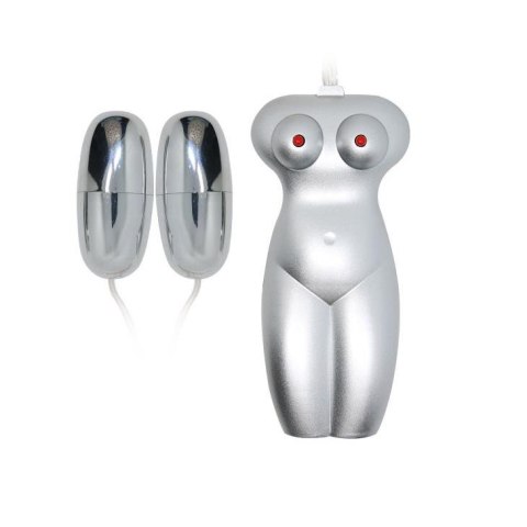 BAILE - PUSSY & ASS HOLE , Vibration Double holes Sex talk Baile - Boys of Toys Sp. z. o.o. (dystrybutor)